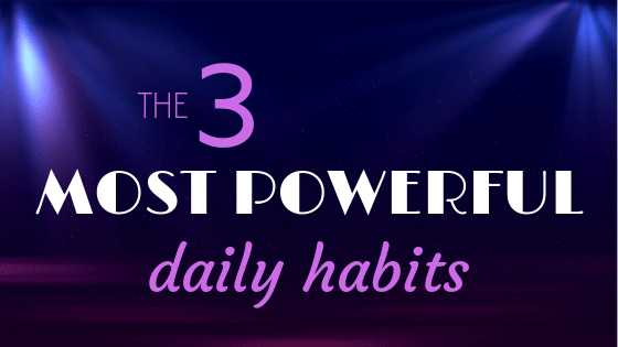 important daily habits