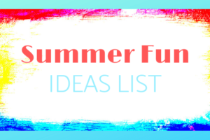 summer fun ideas
