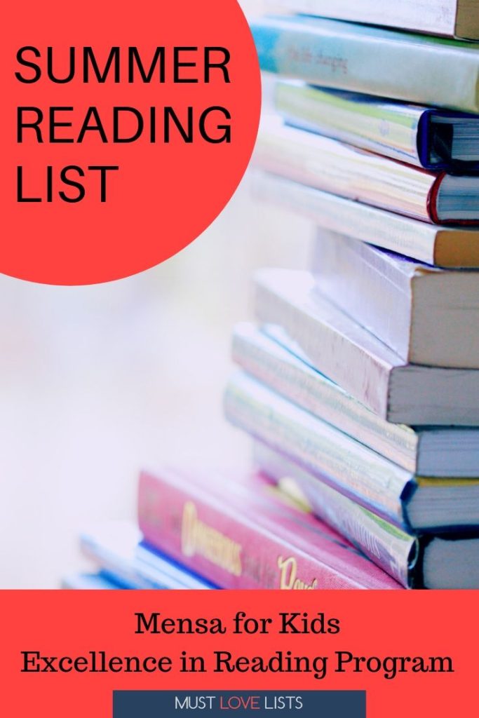 Kids' Reading List: Mensa for Kids - Must Love Lists