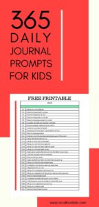 365 Fun Journal Prompts for Kids