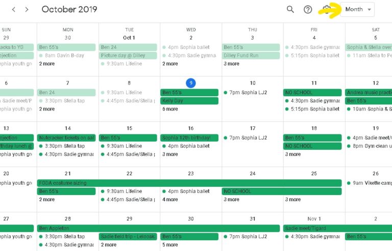 How I Use Google Calendars to Organize Everything - Must Love Lists