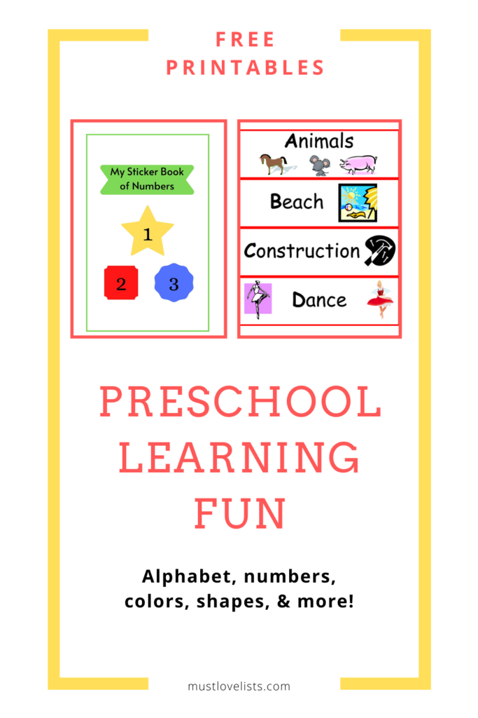 Preschool Letter of the Week Ideas