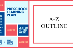 Letter of the Week A-Z outline