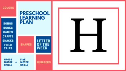 Preschool Letter of the Week: H is for Home