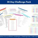 30-day challenge printables