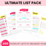 Ultimate list pack from Etsy