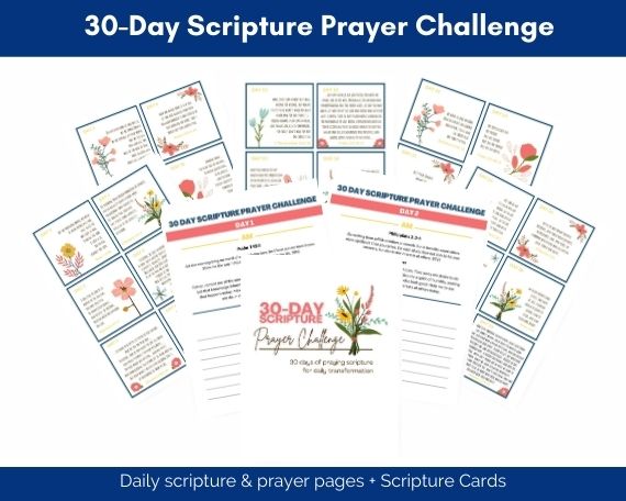 30 days of praying scripture