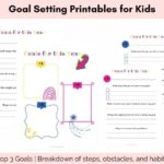 Goal setting printables for kids