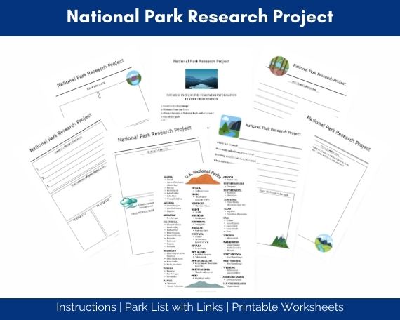 National Park Project Etsy
