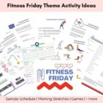 Fitness Friday Theme Activity Pack