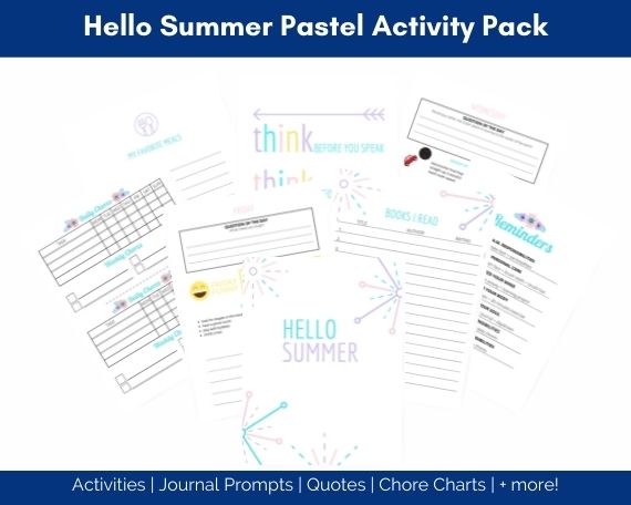 Summer activity pack