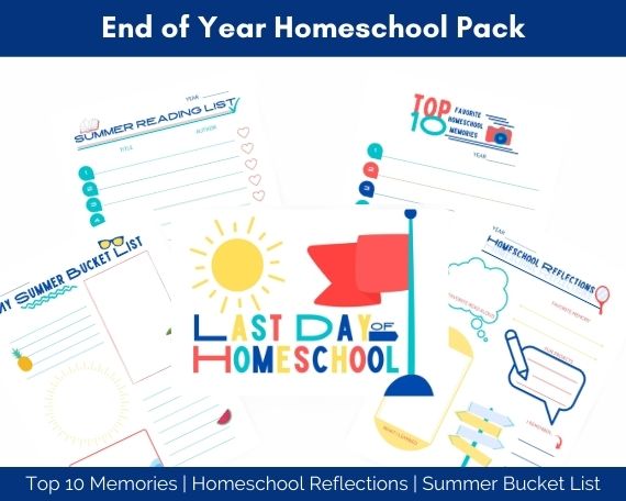 homeschool memories printable