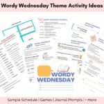 Wordy Wednesday Theme Activity Pack