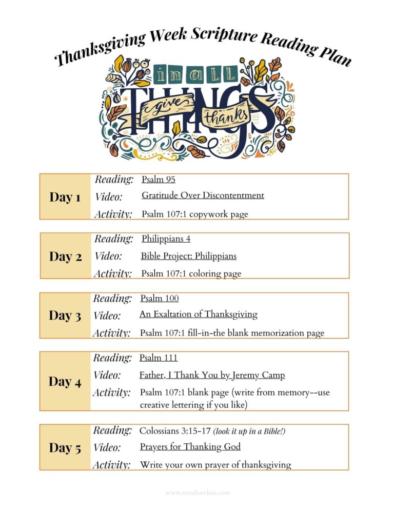 Free Scripture-Focused Thanksgiving Lesson Plan for Homeschool Families ...