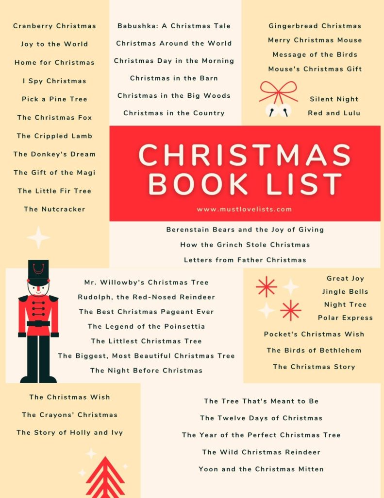 Christmas book list