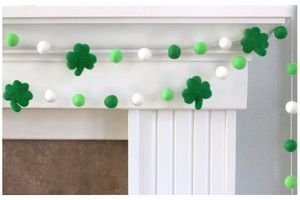 St. Patrick's garland from Etsy