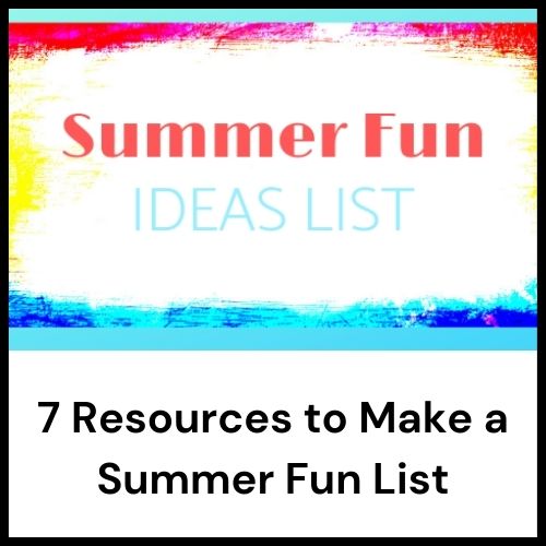 summer fun list resources