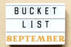 September bucket list ideas