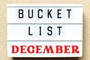 December bucket list ideas