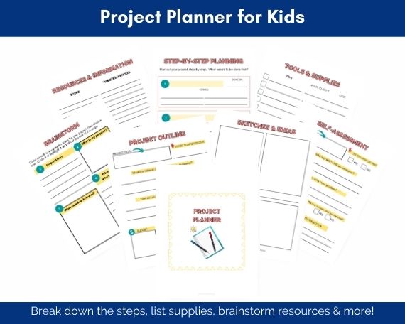 project planner for kids