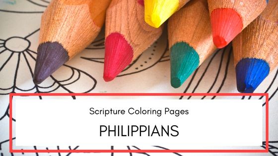 Philippians coloring pages