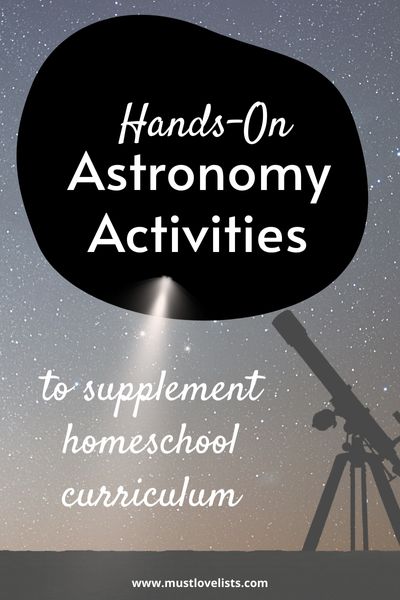 hands on astronomy activities