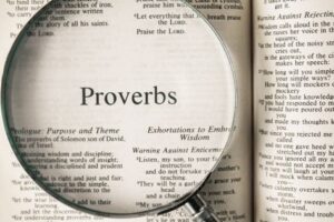 proverbs for homeschool moms