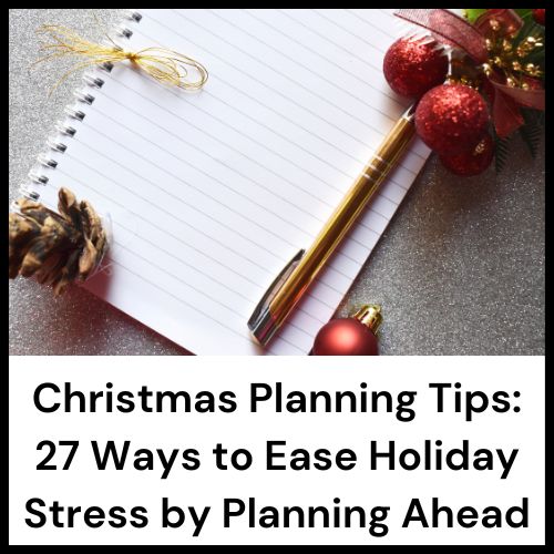 Christmas planning tips