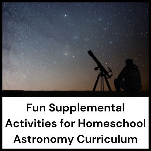 supplemental activities for astronomy curriculum