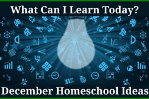 December homeschool ideas