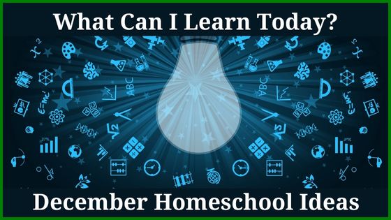 December homeschool ideas