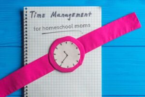 time management for homeschool moms