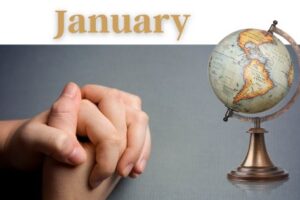 pray for countries of the world january