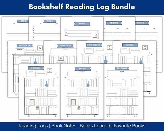 bookshelf reading log