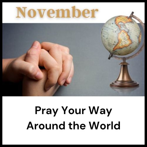 list of countries to pray for in November