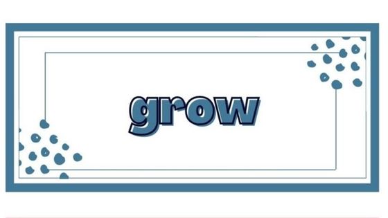 April word of the month: grow