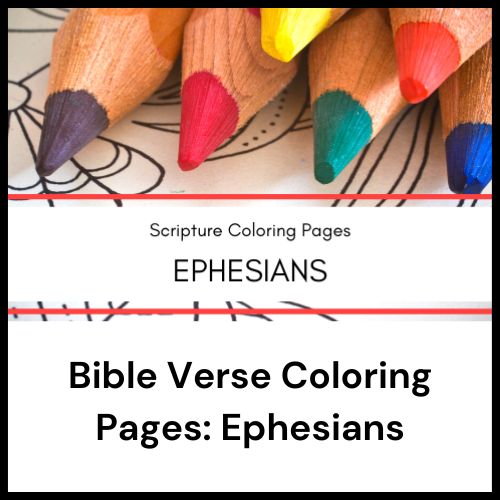 Ephesians coloring pages