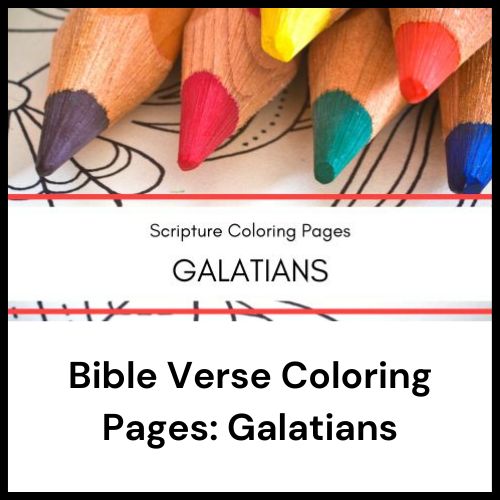 Galatians coloring pages