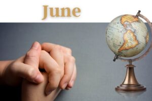 pray for countries of the world in June