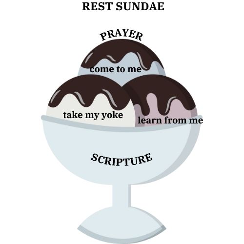 Rest Sundae: how we can experience the rest Jesus offers