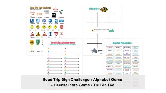 printable road trip games