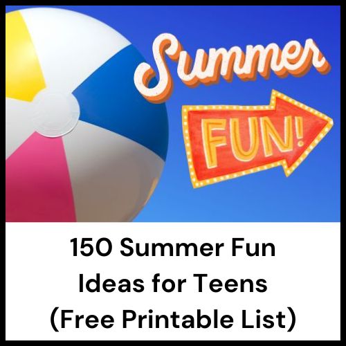 summer fun ideas for teens