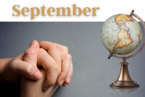 pray for countries of the world in September