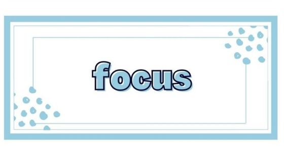 focus word of the year