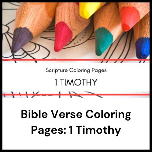 1 Timothy coloring pages