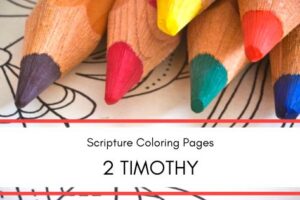 2 Timothy scripture coloring pages