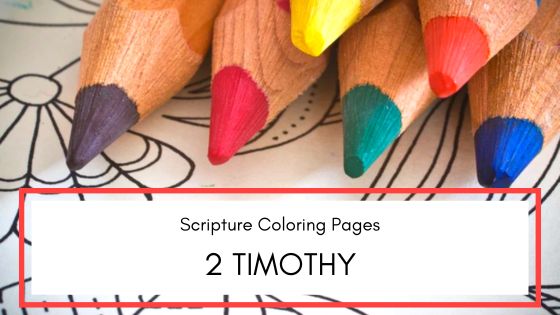 2 Timothy scripture coloring pages