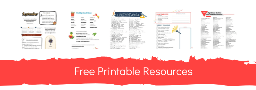 free printable resources