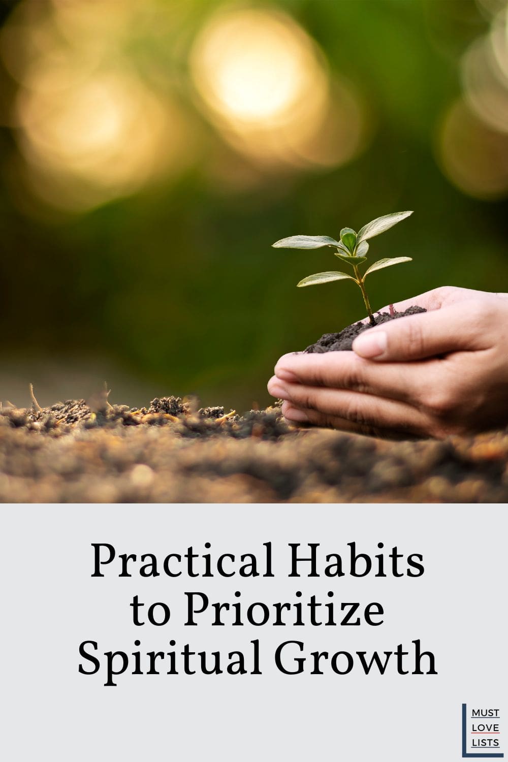 practical habits for spiritual growth