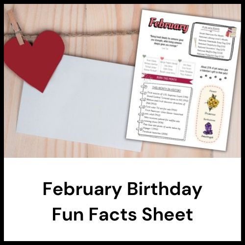 February birthday fun facts